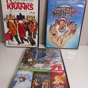 Christmas DVDs set of three